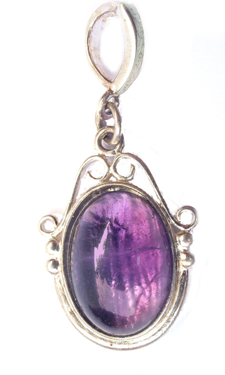 Silver Amethyst Pendant