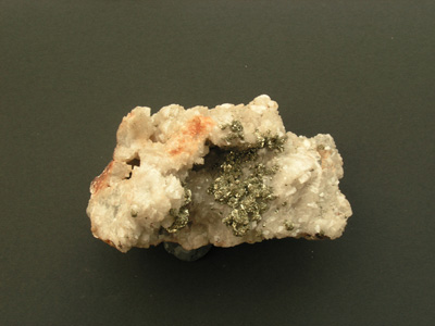 Marcasite or (Marcassite) on Dolomite