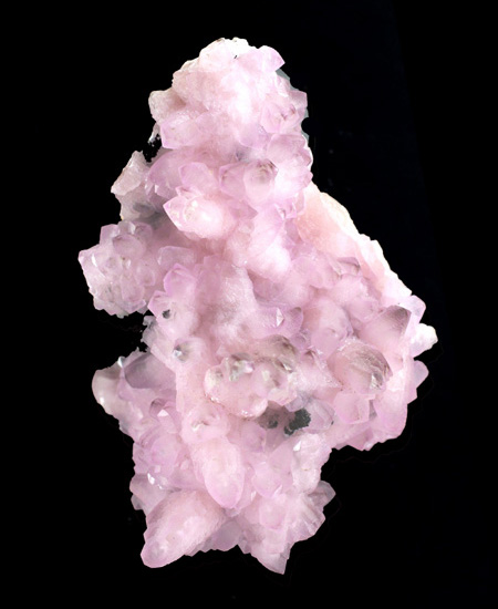 Calcite rose and arsenopyrite 