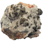Calcite with Arsenopyrite
