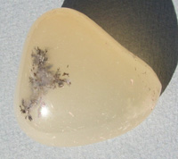 Transparent Moss Opal