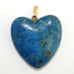 Heart Lapis Lazuli Pendant