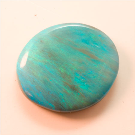 Large Black Opal 4.59 carats blue and green 3953