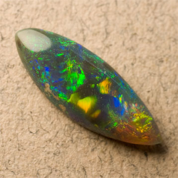 Marquise Black Opal 0.65 ct