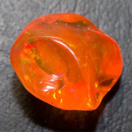 Polished Fire Opal Specimen OPF01REV