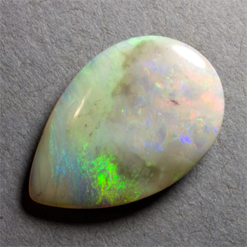 Double-sided Semi-black Opal 10.7 ct 25.34 x 16.73 mm