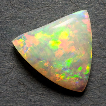 Seashell Crystal Opal 0.60ct 7.66 x 7.68 x 7.46mm